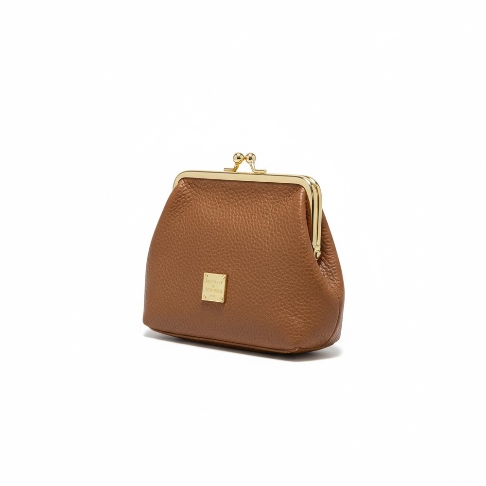 DOONEY & BOURKE Elegant Brown Leather Clutch